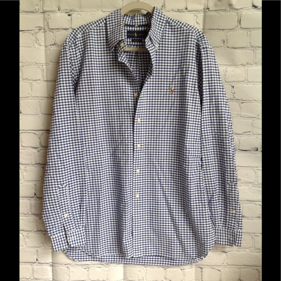 Ralph Lauren Other - Ralph Lauren button-down in blue/white check.